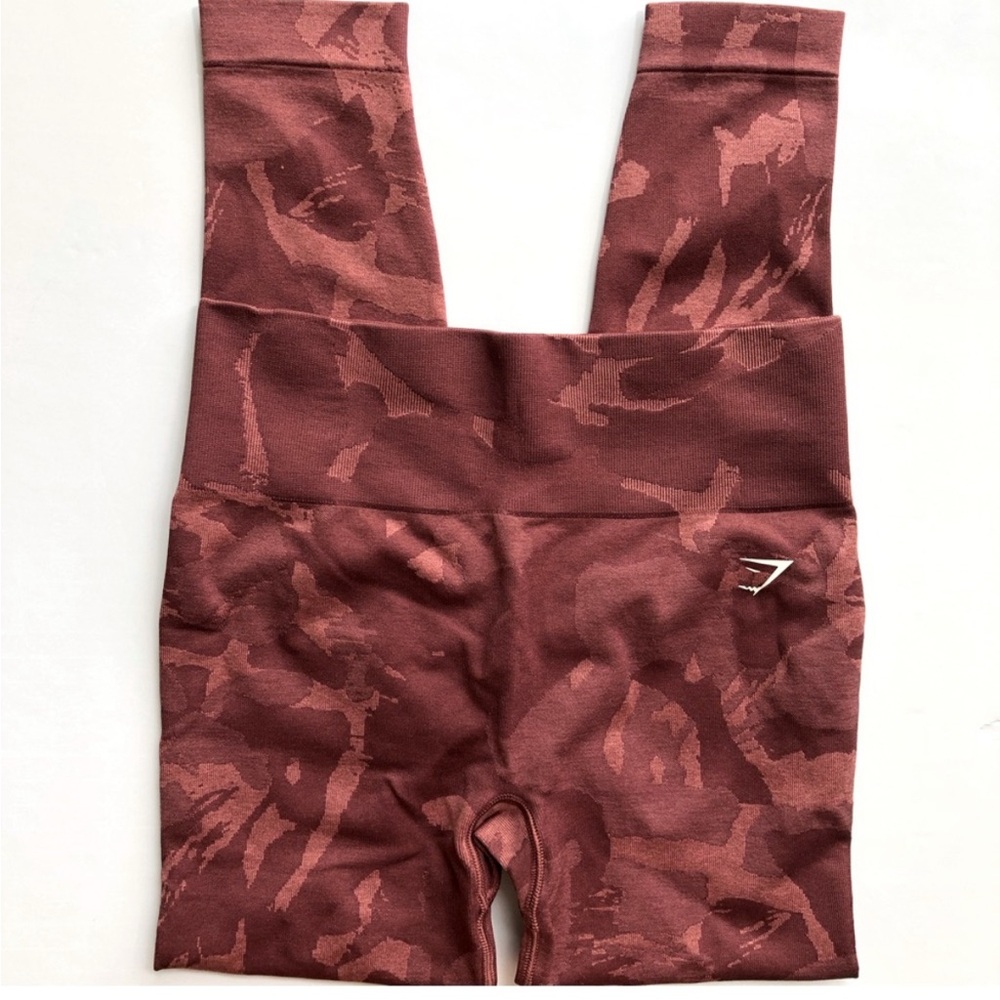 Gymshark M Adapt Camo Seamless Leggings Savanna